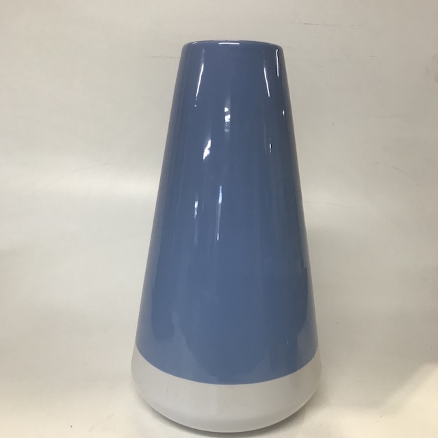 VASE, Blue White Ceramic